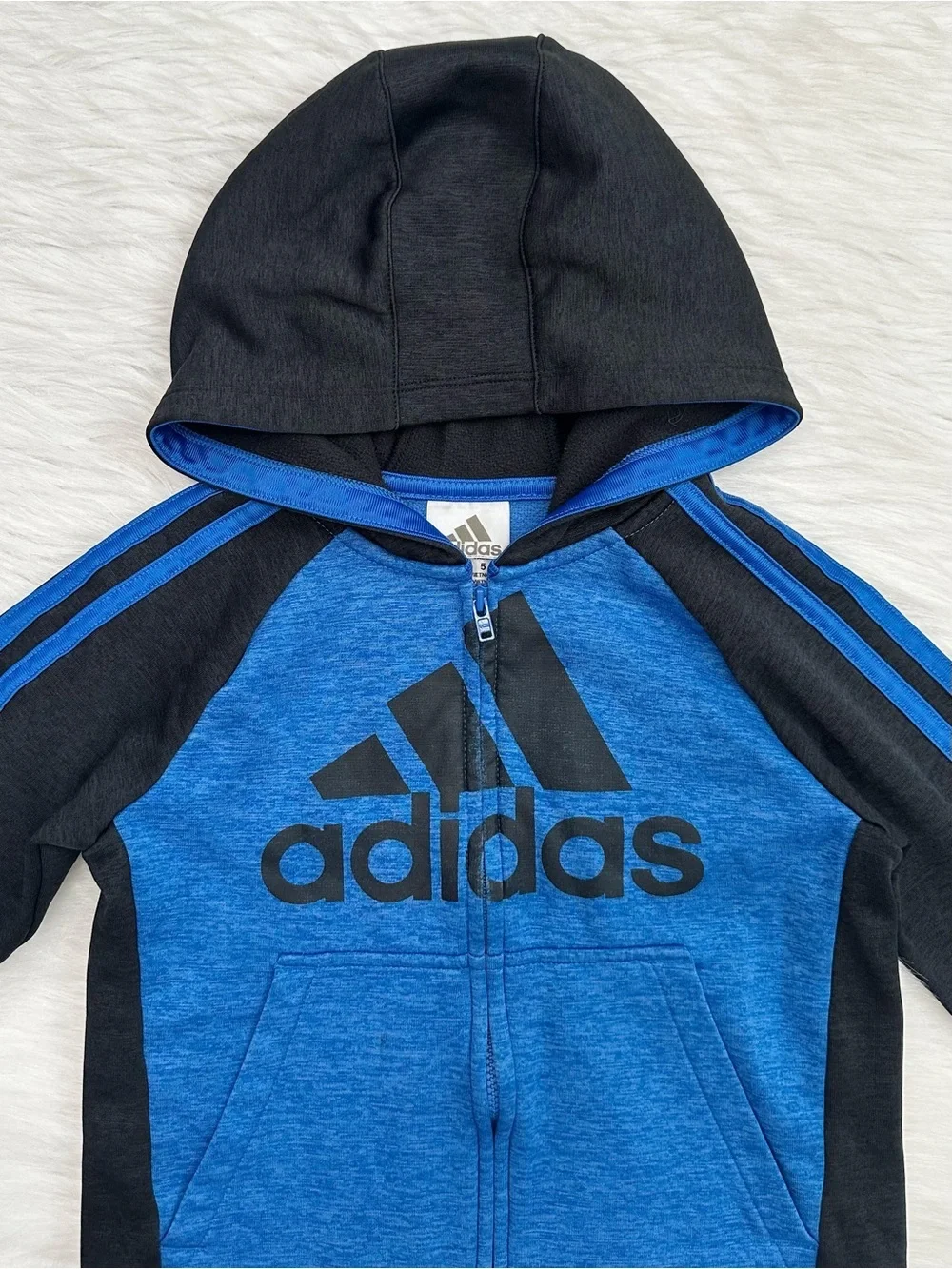 Addias Toddler Size 5T Athleisure Jacket Jogger Pants Set